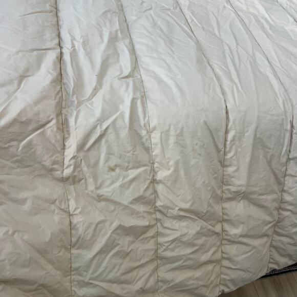 Seventh Heaven USA Duvet Insert Down Full Queen Tan 100% Cotton Channel Stitch - Picture 6 of 14